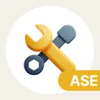 ASE Exam Practice Tests 2026 iOS Icon