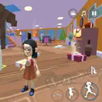 Prankster Girl Vs Cranky Teddy iOS Icon