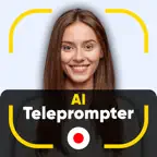 Tele™ Teleprompter Video iOS Icon