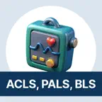 AHA ACLS, PALS, BLS Exam Prep iOS Icon
