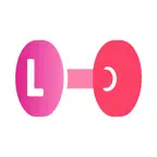 LiftHer: Women Workout Log Icon