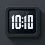 Flip Clock - Minimal Time iOS Icon