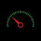 Analog Speedometer GPS iOS Icon