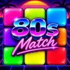 80's Match: Rad Vibes Only! iOS Icon