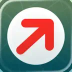 Big Red Arrow: Find Your Way iOS Icon