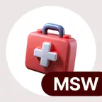 MSW Exam Practice Prep 2026. iOS Icon