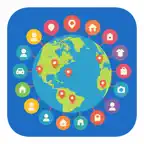FavCircles: Save Your Places Icon