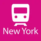 New York Rail Map Lite iOS Icon