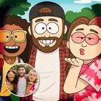 AI filters photo editor app iOS Icon
