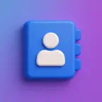 Export Contacts : CSV, Vcard iOS Icon