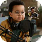 Baby Podcast : AI Talk Video iOS Icon