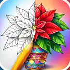 Coloring Book App: Color Bloom iOS Icon