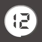 Minimal Full Timer: Desk Clock iOS Icon