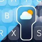 Weather Keyboard Live Sky+AQI iOS Icon