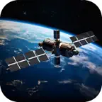 Satellite Tracker : ISS Finder iOS Icon
