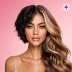 Hair AI & Hairstyle Try On iOS Icon