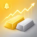 Gold & Silver Prices Live icon