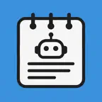 ai note taker : speech notes iOS Icon