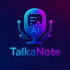 TalkaNote: Speech to Text & AI iOS Icon