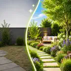 AI Landscape Garden Design iOS Icon