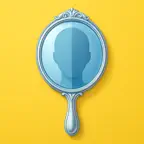 Face Symmetry Test True Mirror iOS Icon