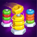 Bolt Sort - Stacking Puzzle iOS Icon