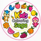 Kids Coloring Saga iOS Icon