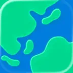 Photo Travel Map: MileAway iOS Icon