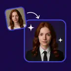 Headshot Maker: AI Photo iOS Icon