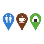 場所がわかるアプリ　トイレマップ　トイレ　カフェ　 iOS Icon