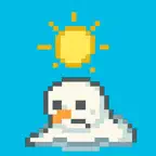 Widget Weather Sticker -Pixel icon