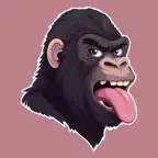 Gorillas Stickers iOS Icon