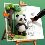 神笔绘画-AI让童画动起来 iOS Icon