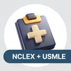 NCLEX RN/PN + USMLE Test Prep iOS Icon