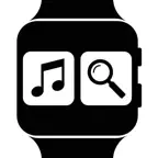 Search Music Watch iOS Icon