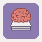 No Brain Word: Flashcard Study iOS Icon