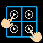 Simple Video Grid iOS Icon