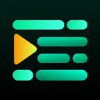 Teleprompter: Script & Caption iOS Icon