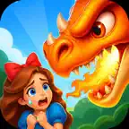 Protect Girl : Dragon Puzzle iOS Icon