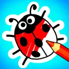 Coloring book: Fun color game iOS Icon