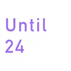Until24 -Show time remaining iOS Icon