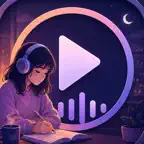 Lofi Study Timer: Focus Music iOS Icon