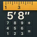 Feet Inches Calculator iOS Icon