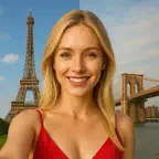 Selfie Maker: Iconic Locations iOS Icon