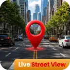Street View 3D Live Earth Map iOS Icon