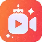 Birthday Song Video Maker iOS Icon