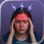 MigraSense: Headache Tracker iOS Icon