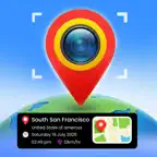 GPS Camera: Map Navigation iOS Icon
