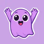 Cute Ghost – Stickers iOS Icon