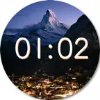 Elite Clock Vision Photo Frame iOS Icon